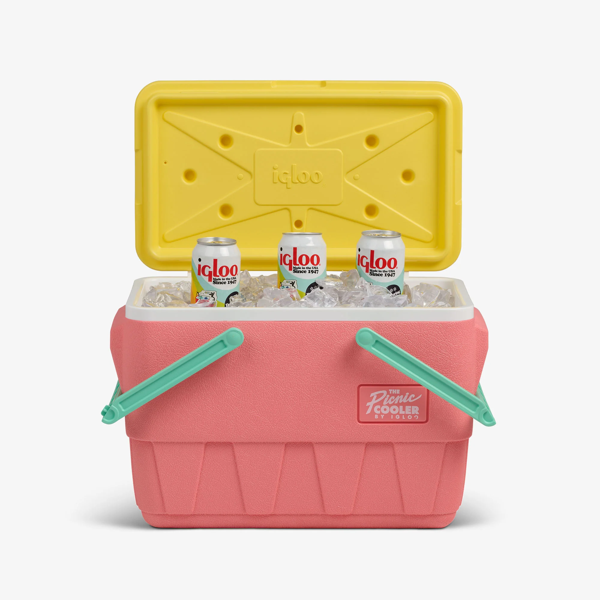 Retro Picnic Basket 25 Qt Cooler - Image 19